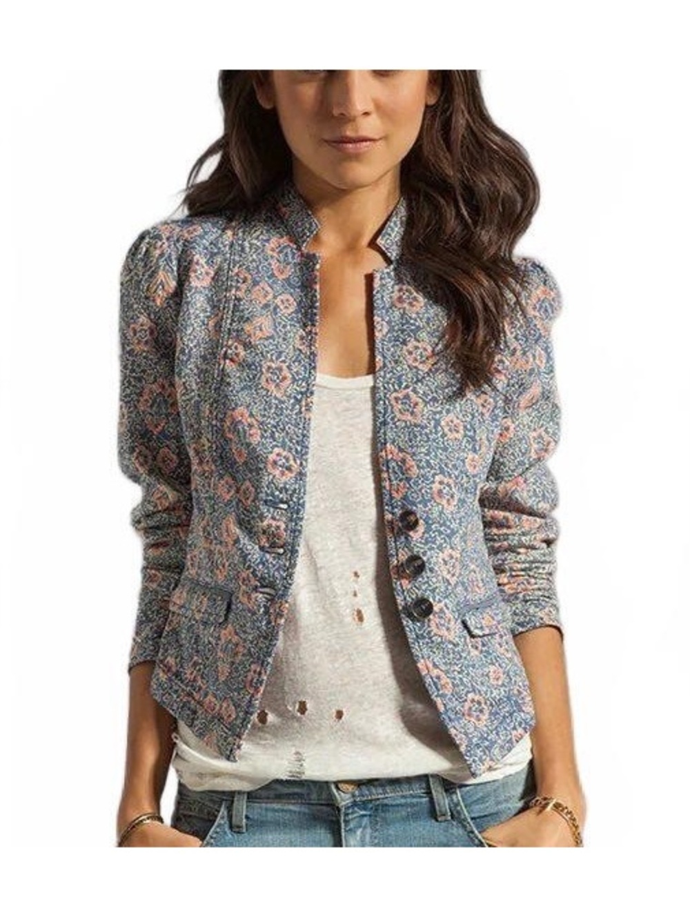 Free people Floral Blazer | Size 6